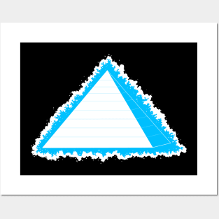 Glowing pyramid Posters and Art